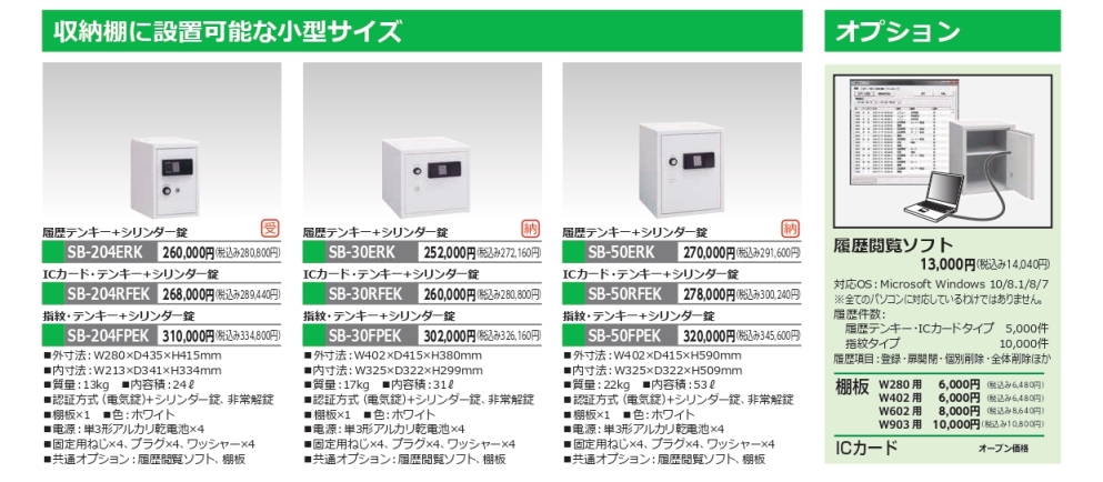 新入荷 東京クラウン ＩＣカード式式麻薬金庫SB-204RFEK 25-3433-01 その他 SWEETSPACEICECREAM